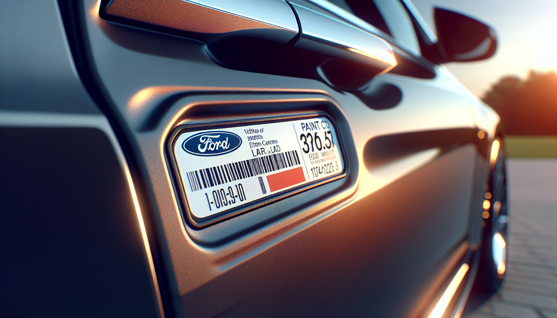 Dónde Encontrar el Código de Pintura de tu Auto: Guía Completa de Ubicaciones