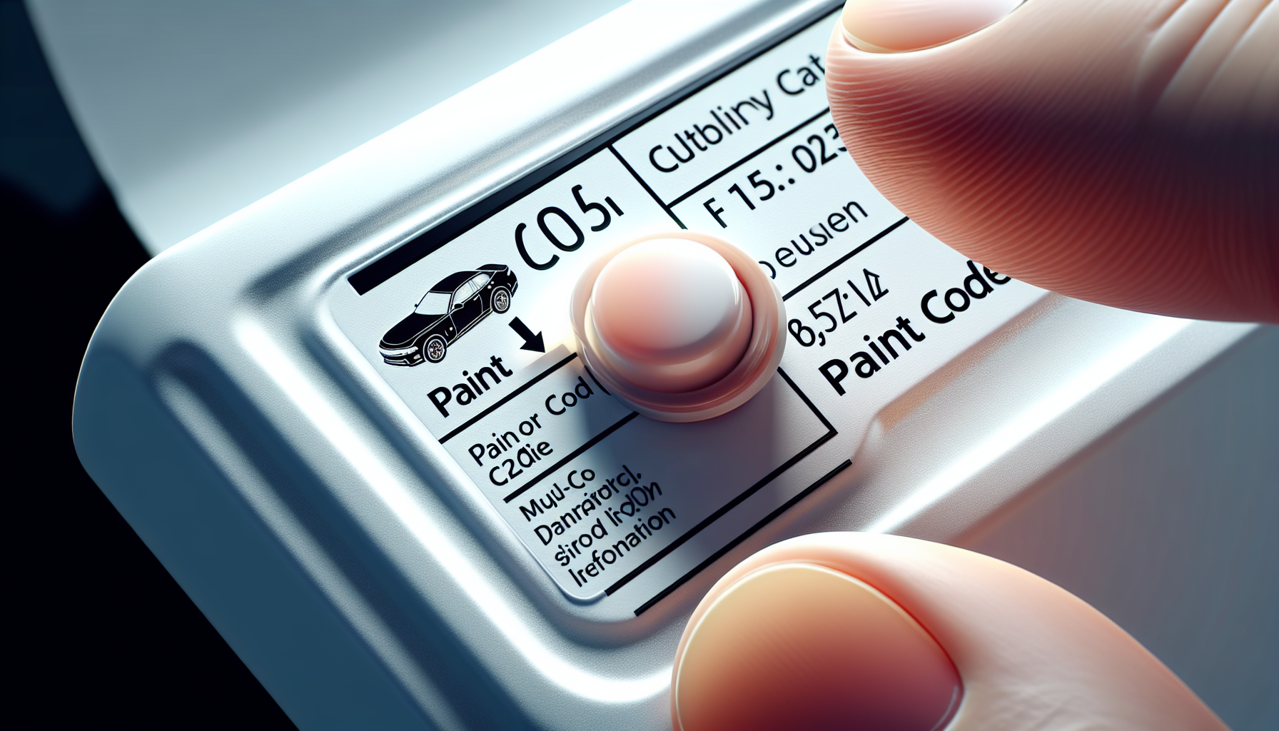 ¿Dónde está el Código de Pintura en un Dodge? Guía Completa de Ubicaciones