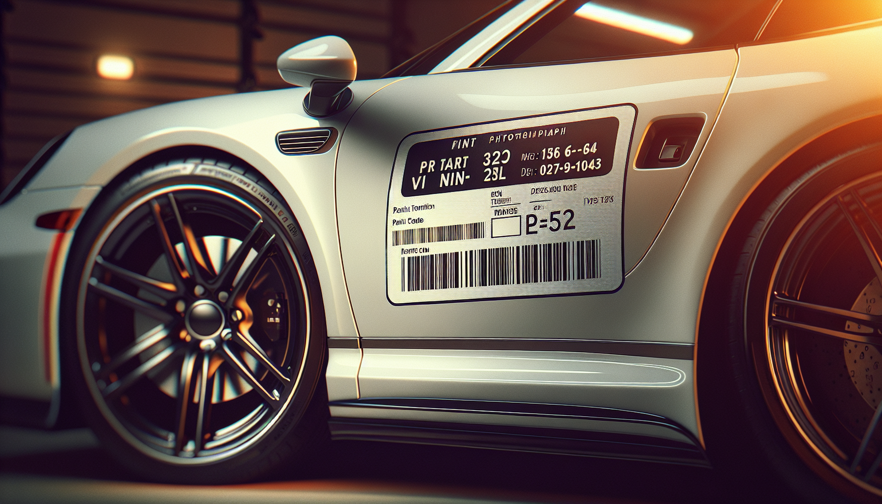 Dónde Encontrar el Código de Pintura en Lexus: Guía Completa de Ubicaciones