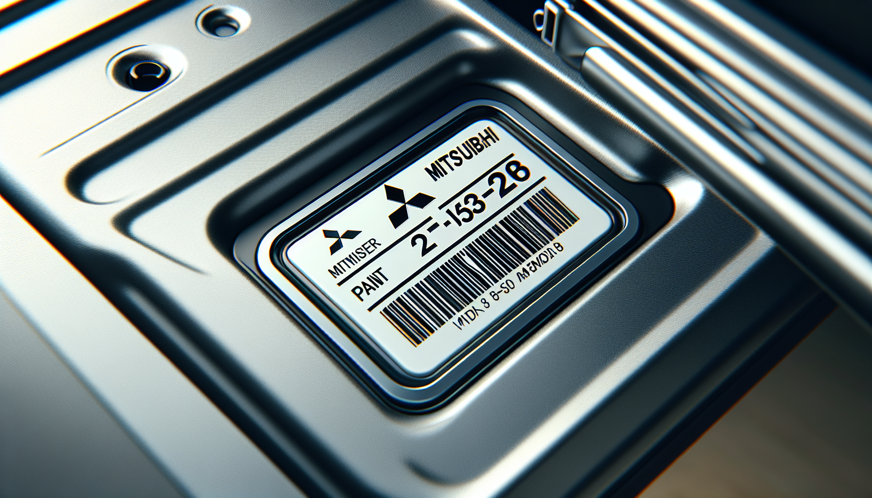 Mitsubishi Farbcode-Position: Vollständiger Leitfaden für alle Modelle